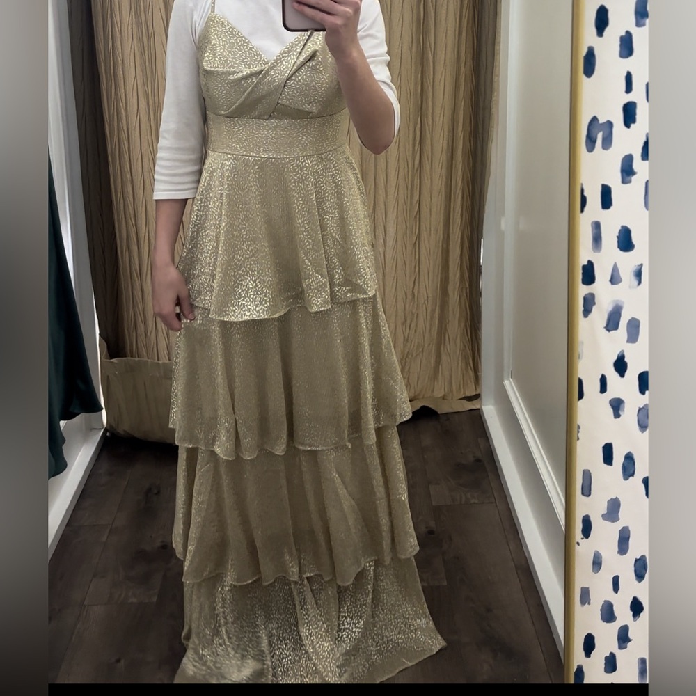 Gold Formal Dress